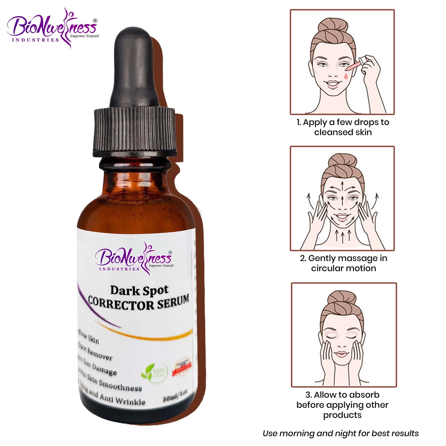 BioNwellness Industries Dark Spot Corrector Serum