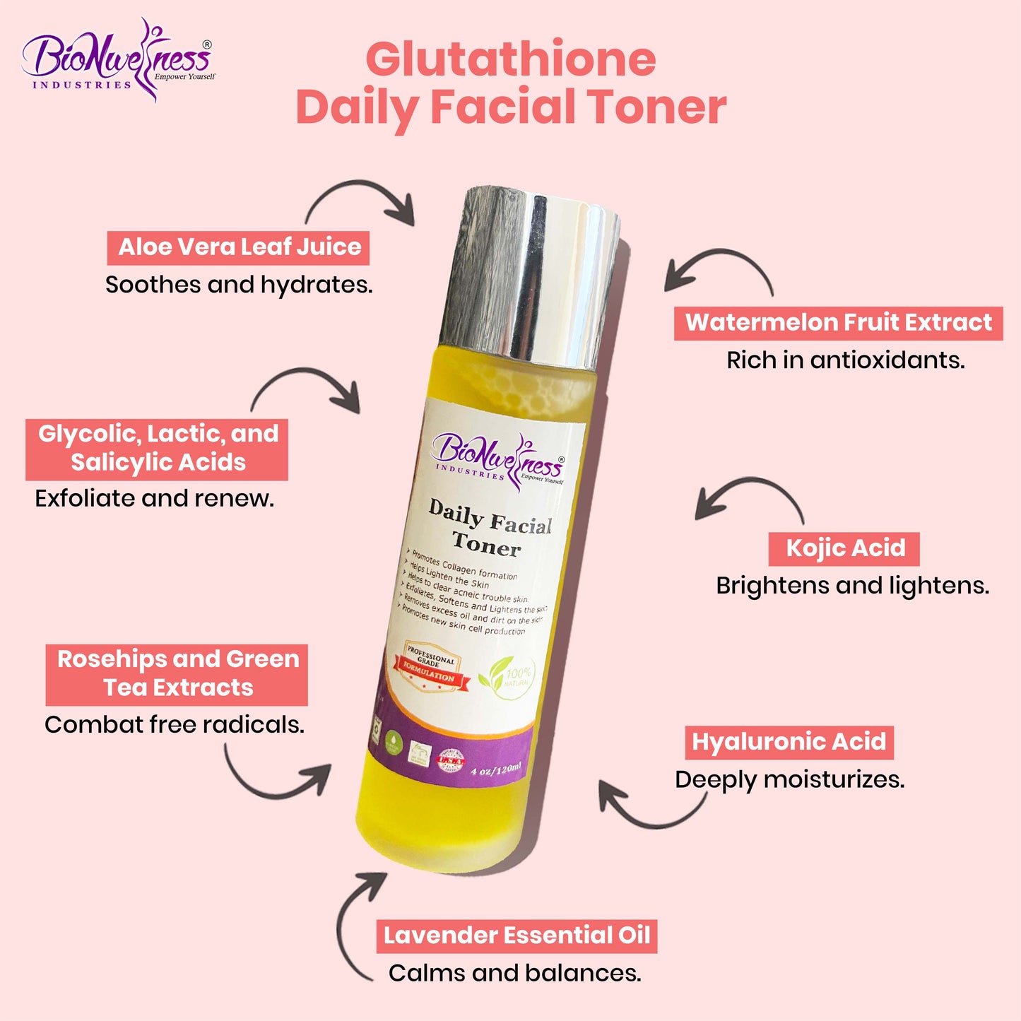 BioNwellness Industries Daily Facial Toner