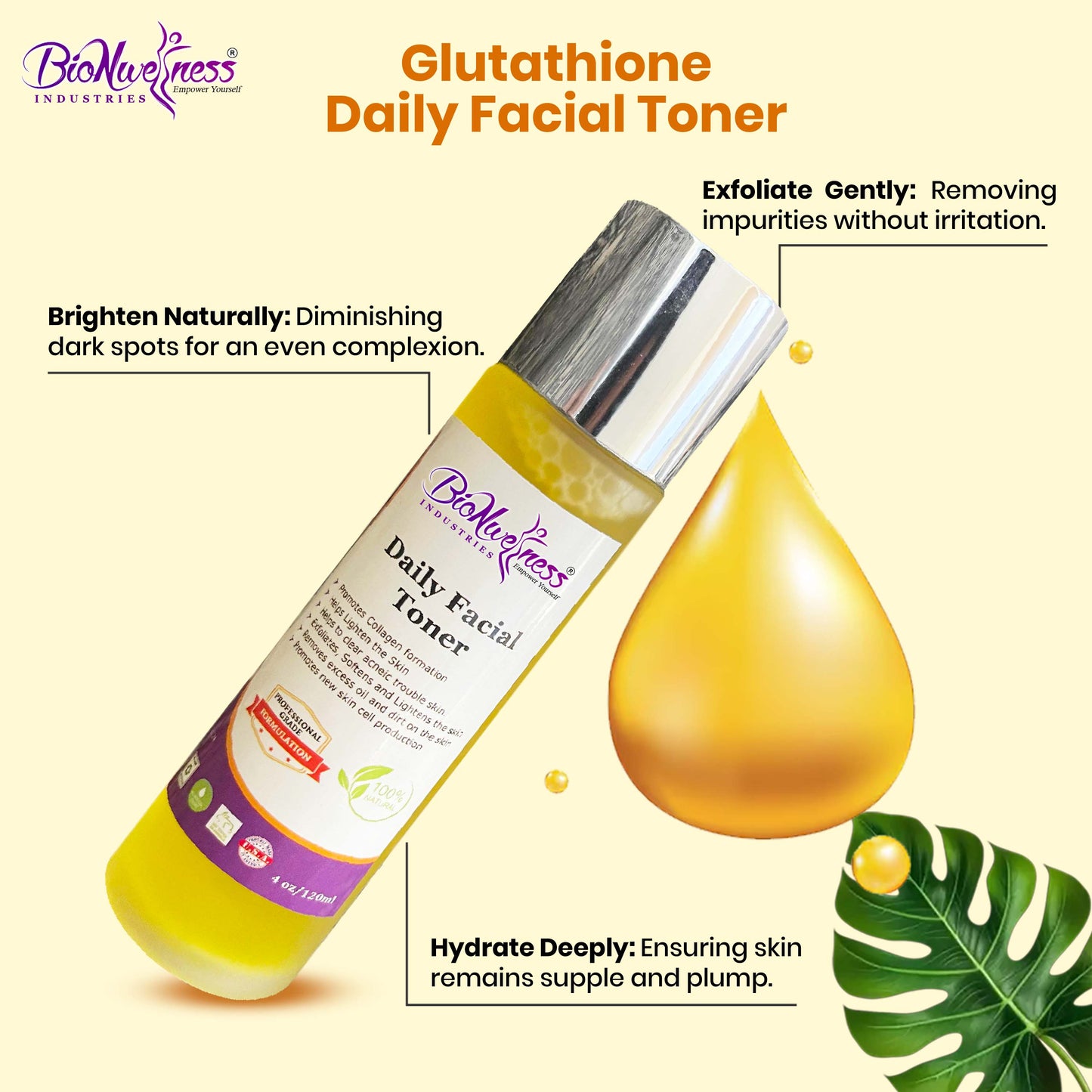 BioNwellness Industries Daily Facial Toner