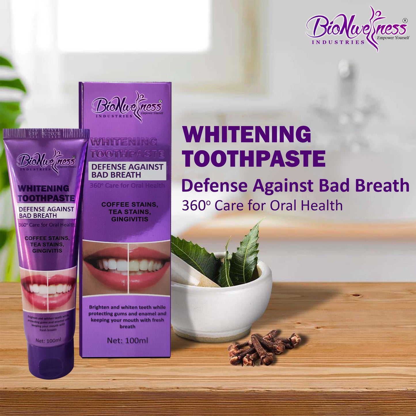 BioNwellness Industries Defense Against Bad Breath