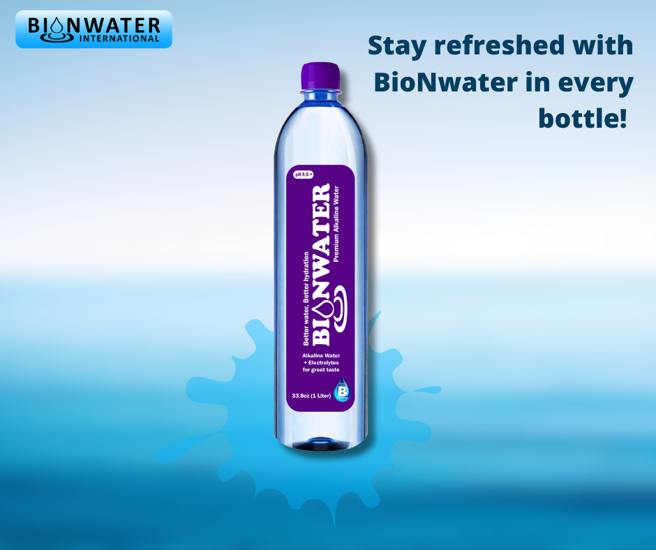 BioNwater Pure Alkaline Water pH 9.5+ (1 case = 12 bottles)! Now at it's introductory price!