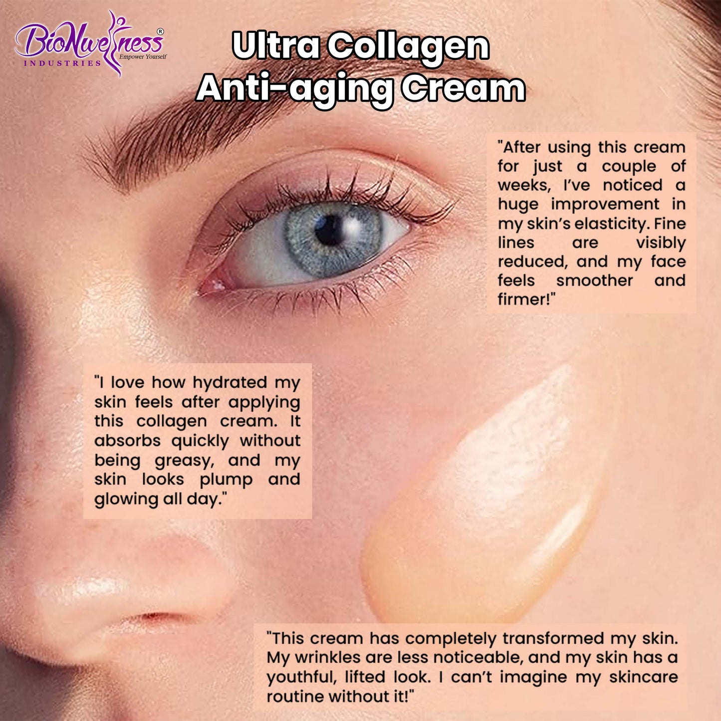 BioNwellness Industries Ultra Collagen Cream Anti - Aging Cream