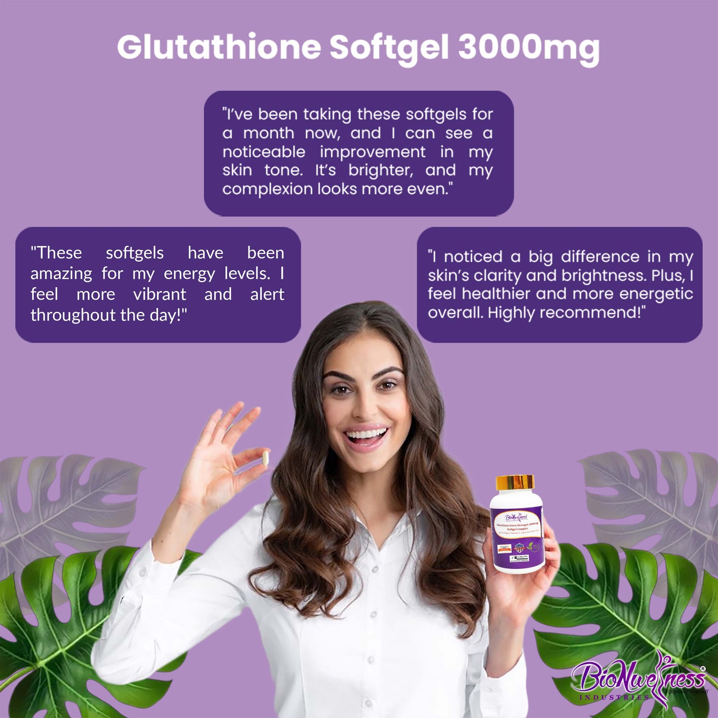 BioNwellness Industries Glutathione Softgel