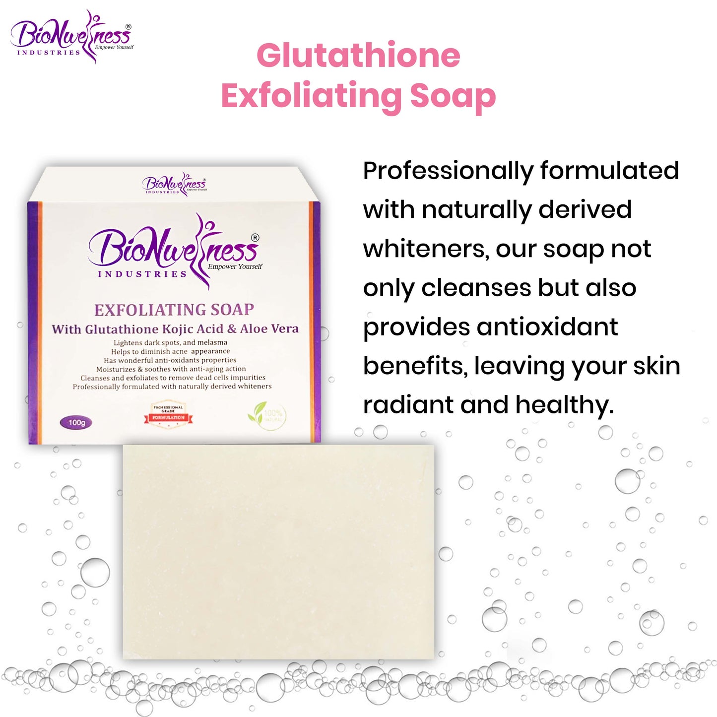 BioNwellness Industries Exfoliating Soap