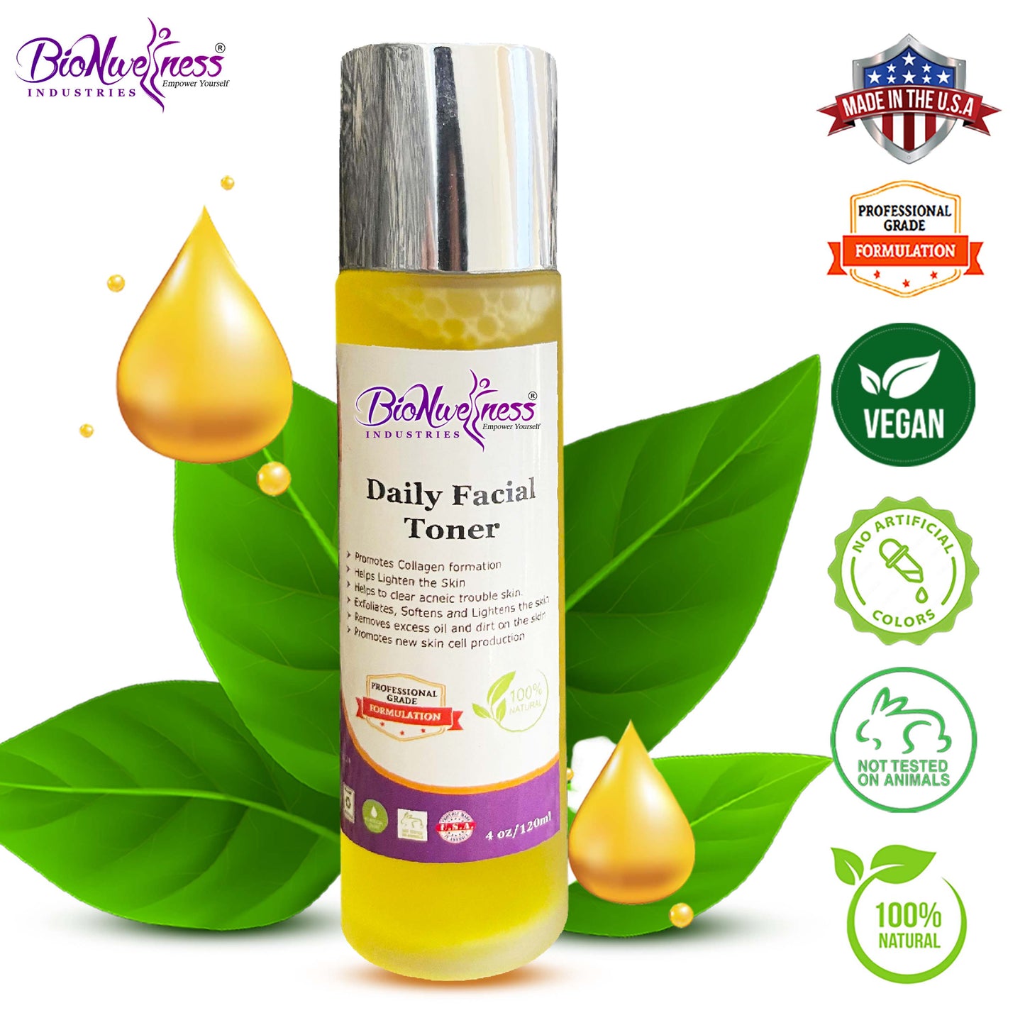 BioNwellness Industries Daily Facial Toner