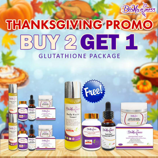 BioNwellness Glutathione Package (Thanksgiving Promo)