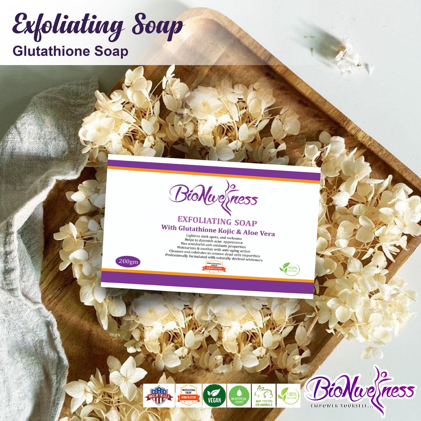 BioNwellness Exfoliating Soap